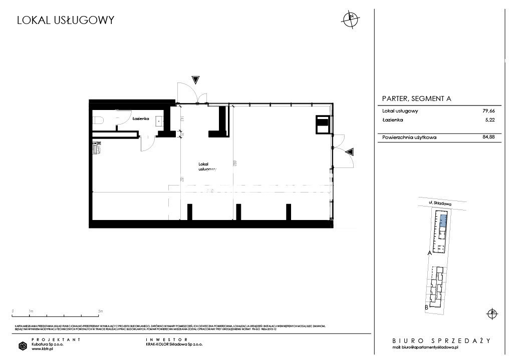 Lokal Sprzedaż Kraków Składowa