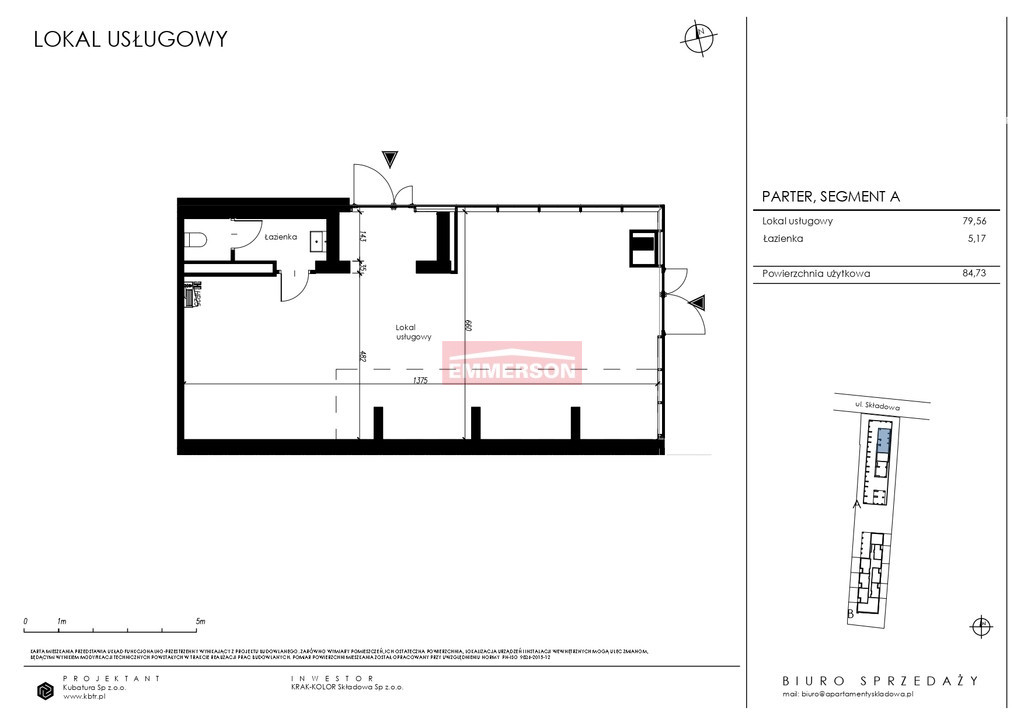 Lokal Sprzedaż Kraków Składowa