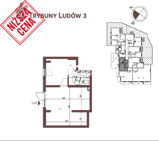 Lokal Sprzedaż Kraków Trybuny Ludów 3