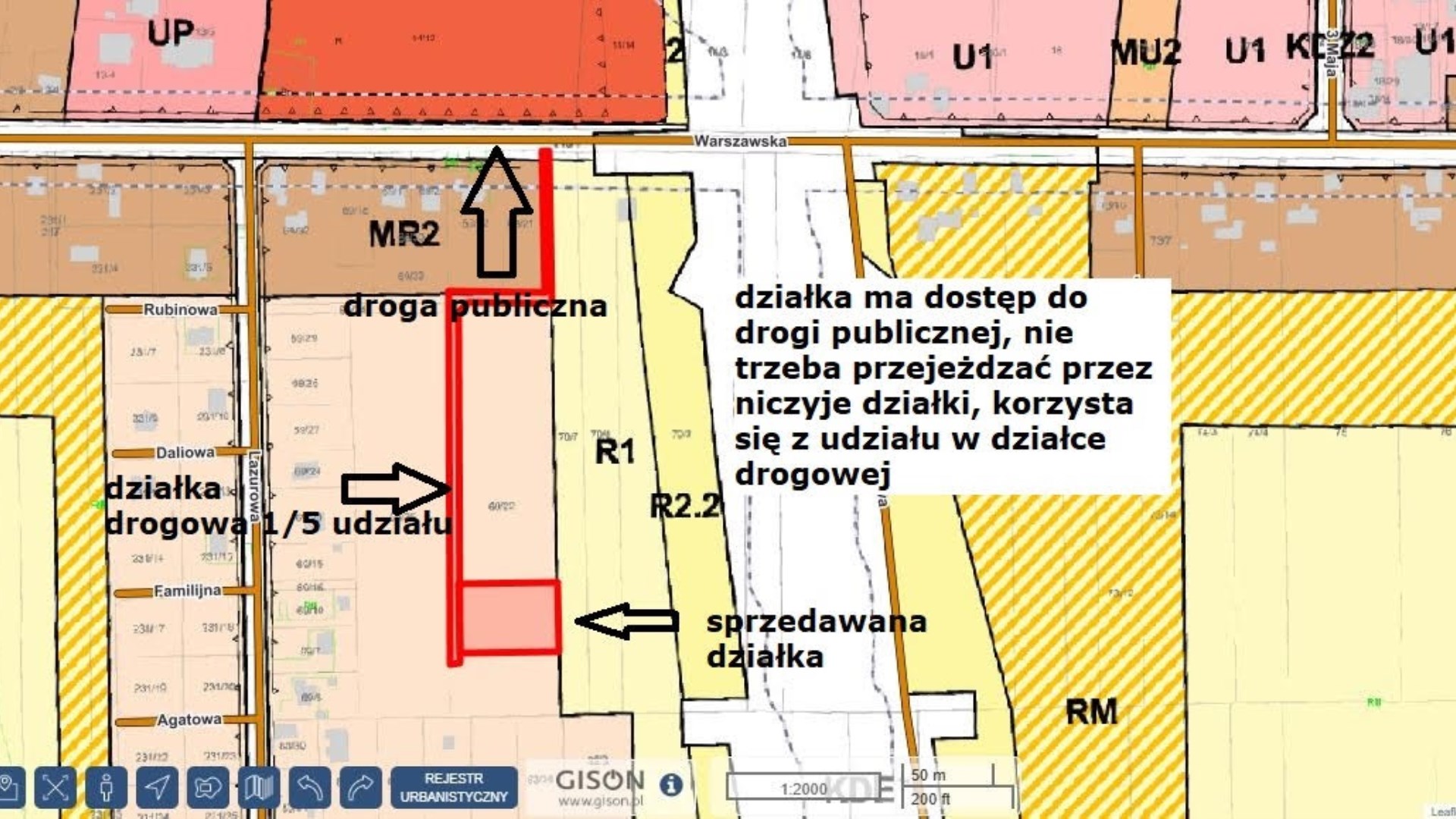 Działka na sprzedaż